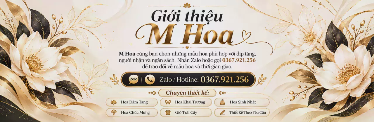 Ảnh bìa Shop hoa tươi Xã Tri Lễ Nghệ An - Để lời nhắn thêm dịu dàng